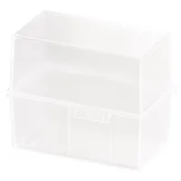 HAN Karteibox DIN A7 quer Transparent 1 Stück