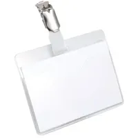 Durable Namensschilder mit Clip 90 x 60 mm 25