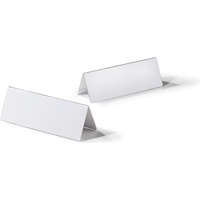Durable Tischnamensschilder transparent 29,7 x 10,5 cm, 10 St.