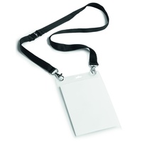 Durable Namensschilder mit Textilband Duo