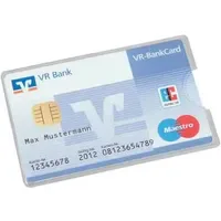 Eichner Kreditkartenhülle transparent 9,0 x 5,9 cm, 10 St.