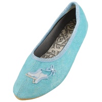 Beck Mädchen Ice Dance Gymnastikschuhe, Blau, 35 EU