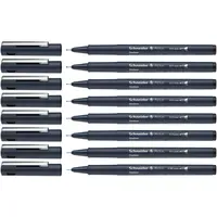 Schneider Pictus Fineliner-Set schwarz, 8 St.