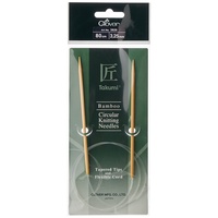 Clover 3926 Rundstricknadel Bambus Takumi 80 cm, 3,25 mm