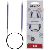 KnitPro Zing Rundstricknadeln 40" (100cm) | 4.5mm
