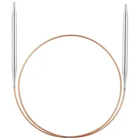Addi Rundstricknadel Messing, 80 cm