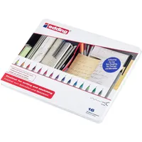 Edding 55 Fineliner-Set farbsortiert 0,3 mm, 16 St.