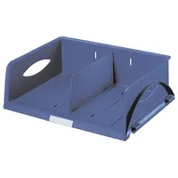 Leitz Briefablage Sorty A4 quer blau DIN A4, 1