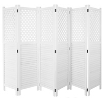 Mendler Paravent HWC-A84, Raumteiler Trennwand Sichtschutz, Ornamente 170x245cm ~