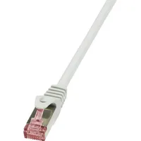 Logilink CQ2042S RJ45 Netzwerkkabel, Patchkabel CAT 6 S/FTP Grau