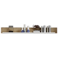 Innostyle Fun Plus Wandboard Holzwerkstoff/Eiche Altholz Weiß/Braun 180x18x22 cm
