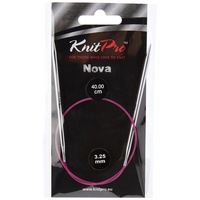 KnitPro Rundstricknadel 3,25 mm 40 cm, Silver