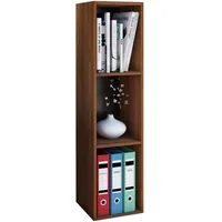 VCM Mid.you Aktenregal, Nussbaum, 2 Fächer, 34x107x29 cm, -