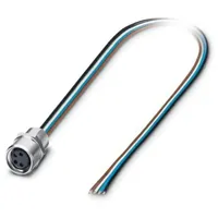 Phoenix Contact 1500363 Sensor-/Aktor-Einbausteckverbinder M8 Buchse, Einbau Polzahl Sensoren: