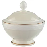 Villeroy & Boch Zuckerdose 6 Pers. Ivoire Vorratsbehälter, Weiss,