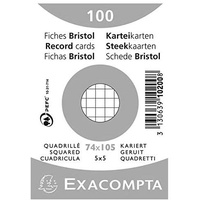 Exacompta 10200SE Karteikarte weiß