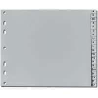 Herlitz 10843514 Register A-Z, 23 x 18 cm halbe