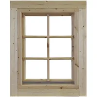 Wolff Finnhaus Einzelfenster »Gartenhaus«, BxH: 76,5 x 99,6 cm,