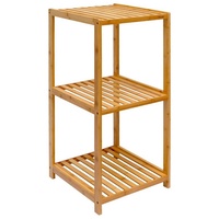 Dune Design Badregal 83x38x40cm Bambus Holz Regal 3 Fächer