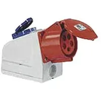 PCE CEE-Wandsteckdose Steckdose, 5-polig 32 A 400 V IP44