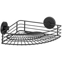 Wenko Duschregal, Schwarz, Metall, 35x9x22.5 cm, Badaccessoires, Duschzubehör, Duschregal