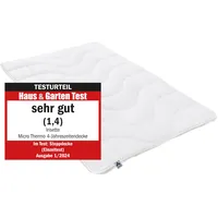 IRISETTE Micro Thermo Ganzjahresdecke, Bettdecke für den Übergang mit
