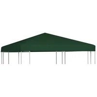 VidaXL Pavillondach 310 g/m2 3x3 m Grün