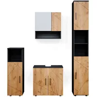 Vicco Badmöbel Set Irma Spiegelschrank Unterschrank Hochschrank Midischrank Bad