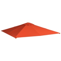 Outsunny Pavillondach Ersatzdach Pavillonabdeckung, Polyester, Orange,