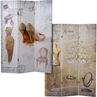 MCW Foto-Paravent Retro, Glitzer Fashion MVG-zertifiziert ~ 180x120cm