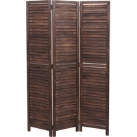 MCW Paravent MCW-C30, Raumteiler Trennwand Sichtschutz, Shabby-Look Vintage, 170x120cm