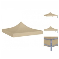 VidaXL Partyzelt-Dach 3x3 m Beige 270 g/m2