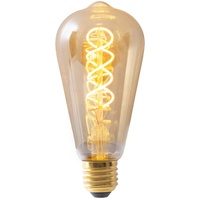 NÄVE LED-Filamentlampe E27 4W ST64 gold 180lm 1800K 3er
