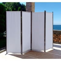 Quick Star Paravent 4 Teilig 165 x 220 cm