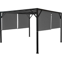 MCW Ersatzbezug für Dach Pergola Pavillon Beja 3x4m grau