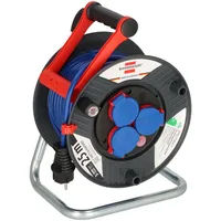 Brennenstuhl Garant Kabeltrommel Schuko auf 3x Schuko, 25m, AT-N05V3V3-F