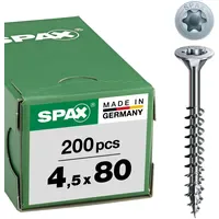 SPAX Universalschraube, 4,5 x 80 mm Senkkopf T-STAR plus