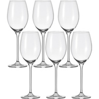 LEONARDO Cheers Weißweinglas Kristallglas 0,4 l 6 St.