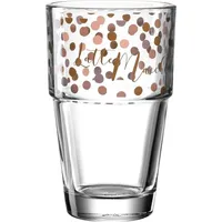 LEONARDO Latte-Macchiatoglas 410 ml Füllmenge