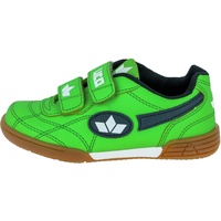 Brütting Lico Bernie V Hallenschuhe, Grün Marine Weiß, 26