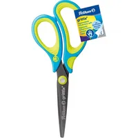 Pelikan griffix Schulschere 15cm Neon Fresh Blue, spitz, Rechtshänder