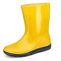 Beck Unisex Kinder, Gummistiefel, Gelb, 33 EU