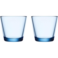 Iittala Kartio 2-er Set Gläser 21cl, aqua,