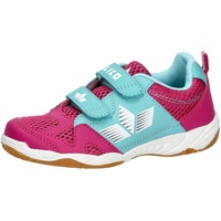 LICO Unisex Kinder Sport V Hallenturnschuhe, Pink Türkis Weiß,