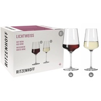 Ritzenhoff & Breker RITZENHOFF LICHTWEISS Julie 4 x Rotweinglas