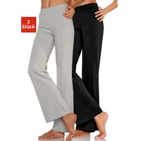 VIVANCE active Jazzpants mit leicht ausgestelltem Bein, Loungewear, grau