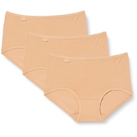 SLOGGI 24/7 Cotton Midi C3P Slip, Brush, 42