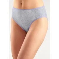 PETITE FLEUR Jazz-Pants Slips Damen grau-meliert, weiß Gr.40/42