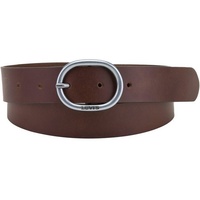 Levi's Damengürtel Hermosilla in Braun mit runder Schnalle-75