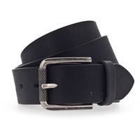 Mustang Herrengürtel mit Struktur in Schwarz-90